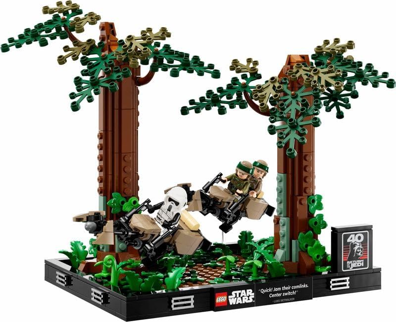 LEGO Star Wars Endor Speeder Chase Diorama 75353 - Juego de constru...