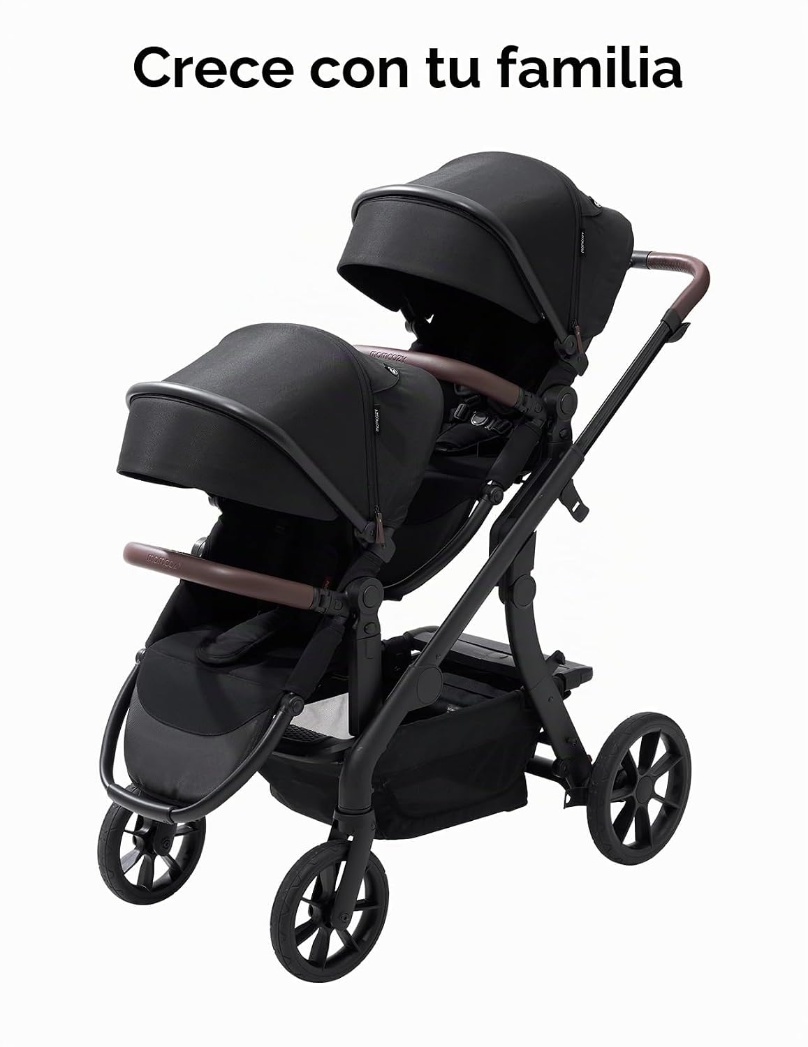 Momcozy ChangeGo - Accesorio de segundo asiento solamente, reclinab...