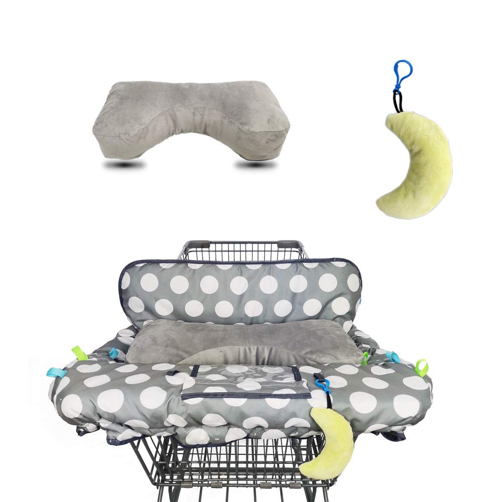 Funda para carrito de compras para bebé, funda de silla alta para n...