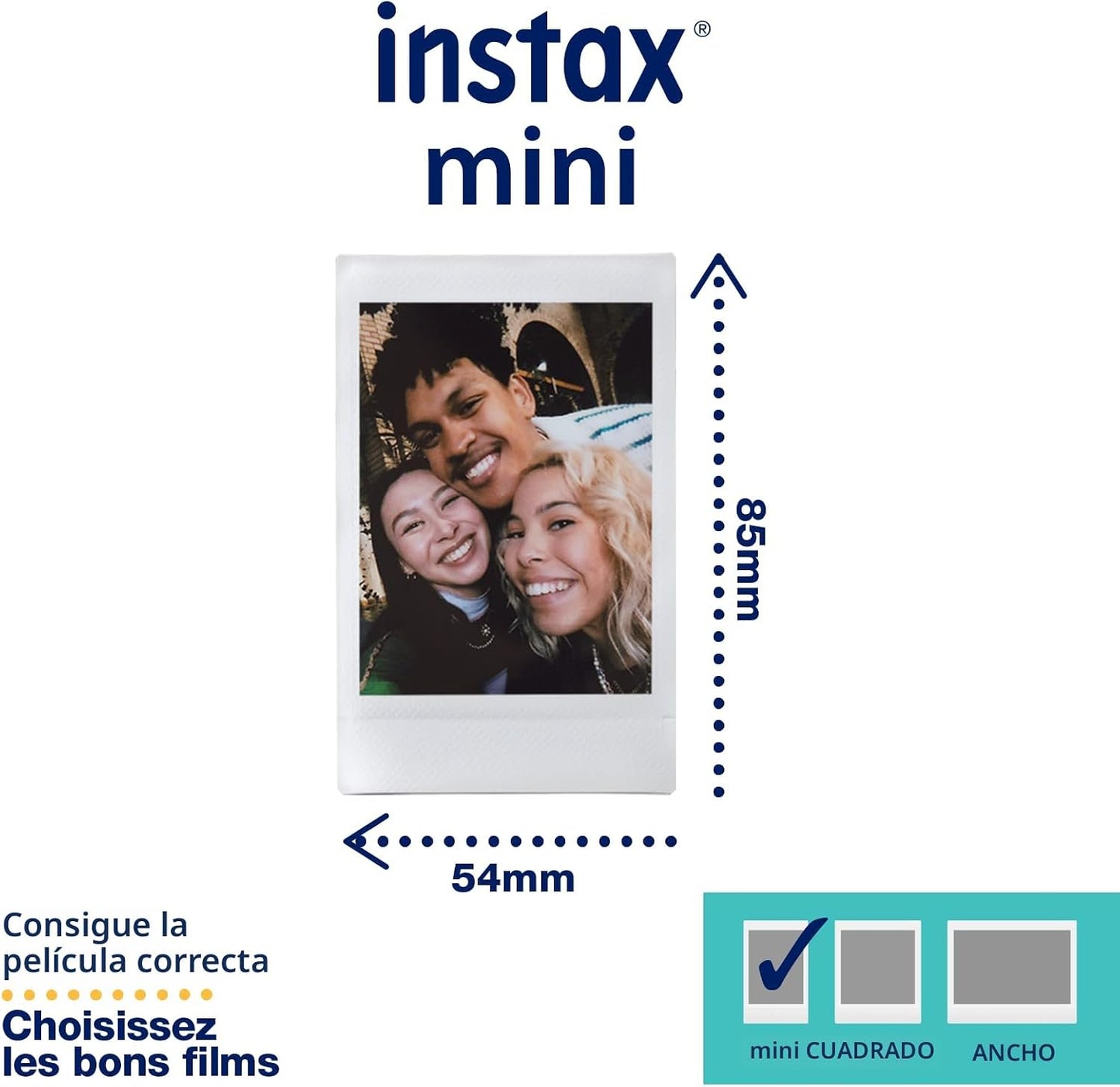 Fujifilm Instax Mini EVO - Cámara instantánea