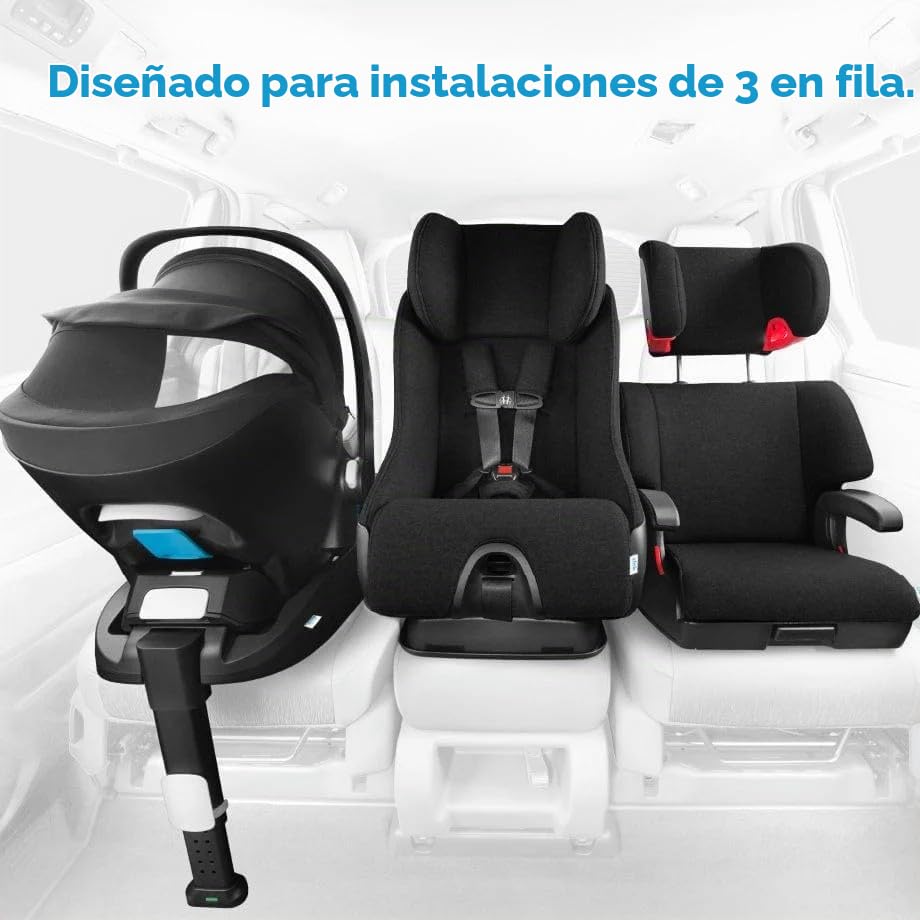Asiento de coche infantil Clek Liing con pata de carga ajustable, d...