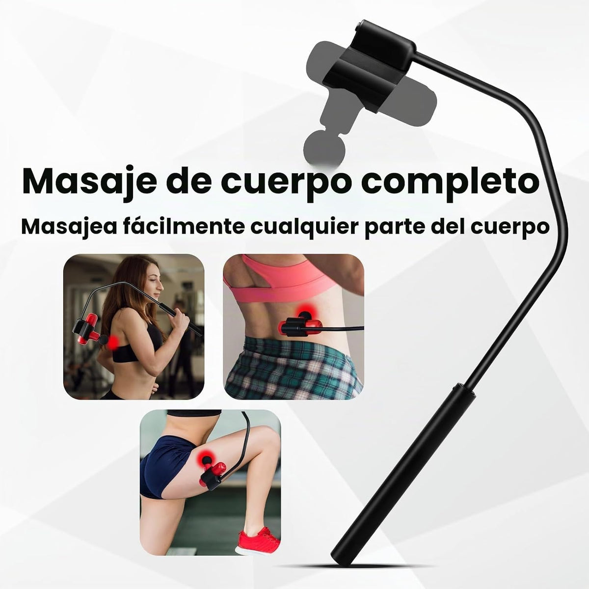Portapistola de masaje HEYCHY para la espalda, compatible con la ma...