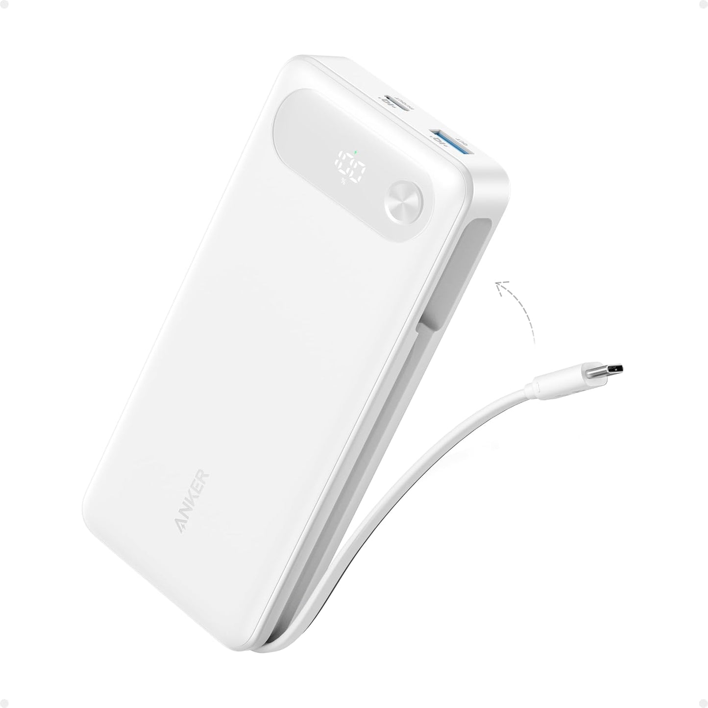 Anker Power Bank, cargador portátil esencial de viaje de 20,000 mAh...