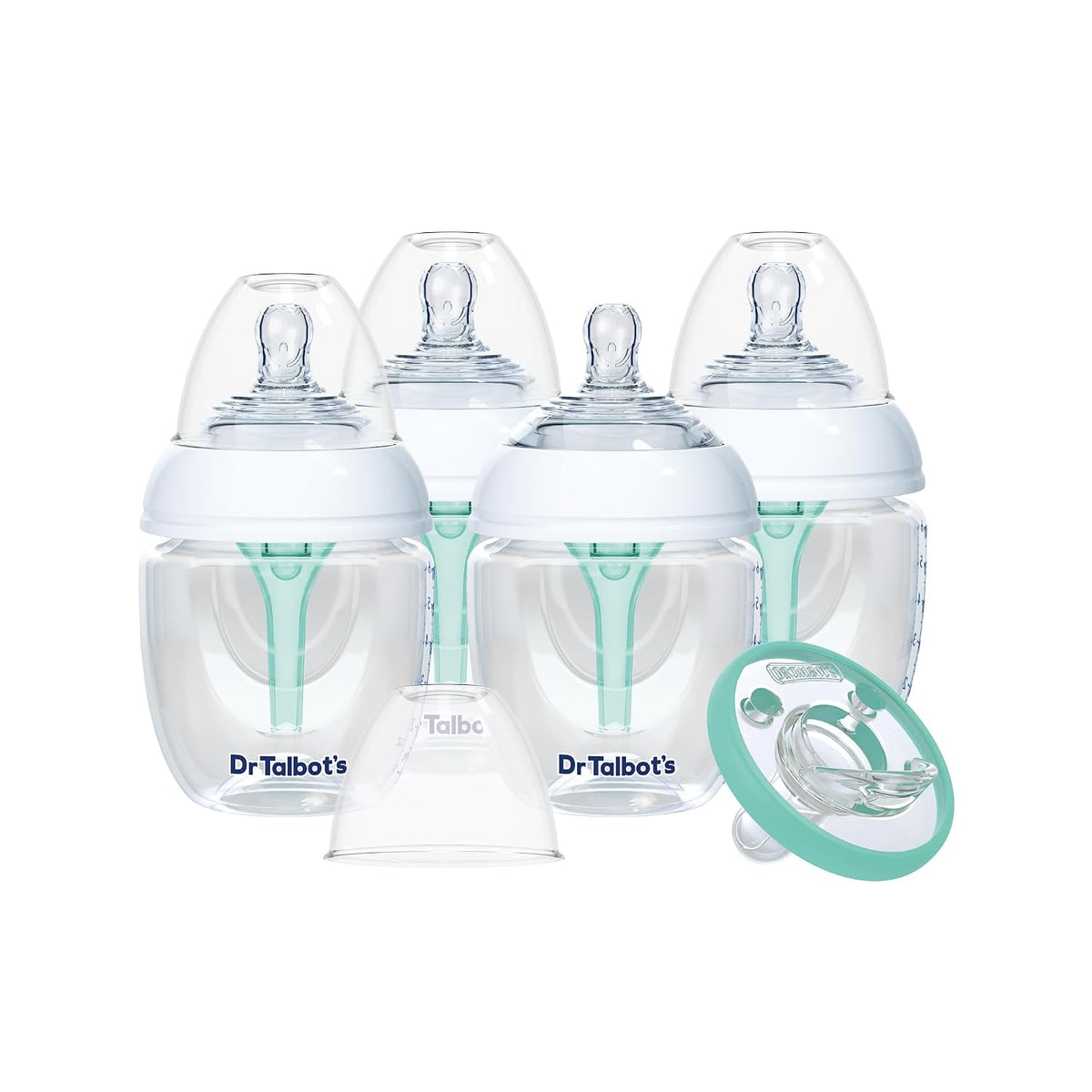 Dr. Talbot's Botellas anticólicos - 6 oz - Paquete de 4 | Bono...