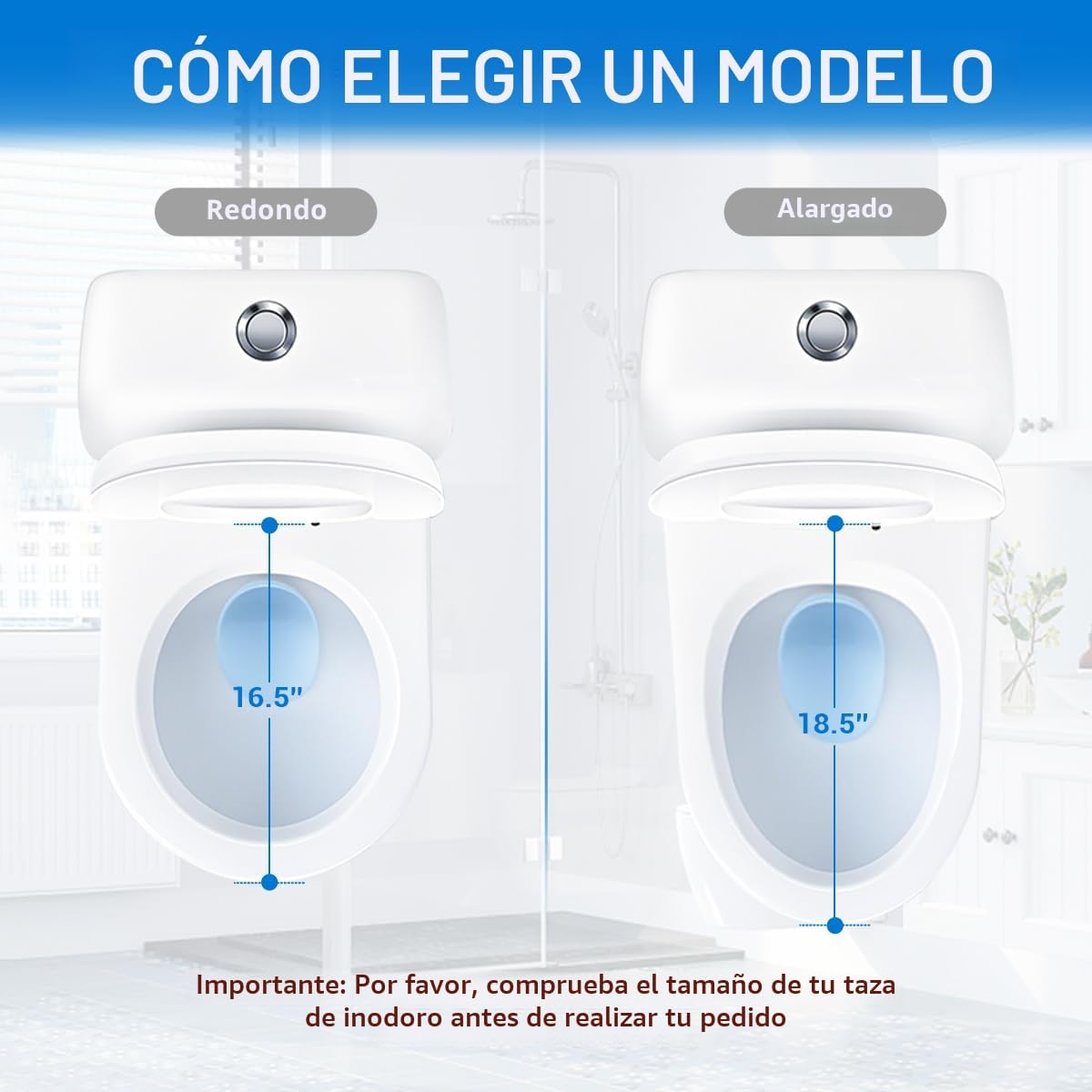 Asiento de inodoro redondo con asiento integrado para niños pequeño...