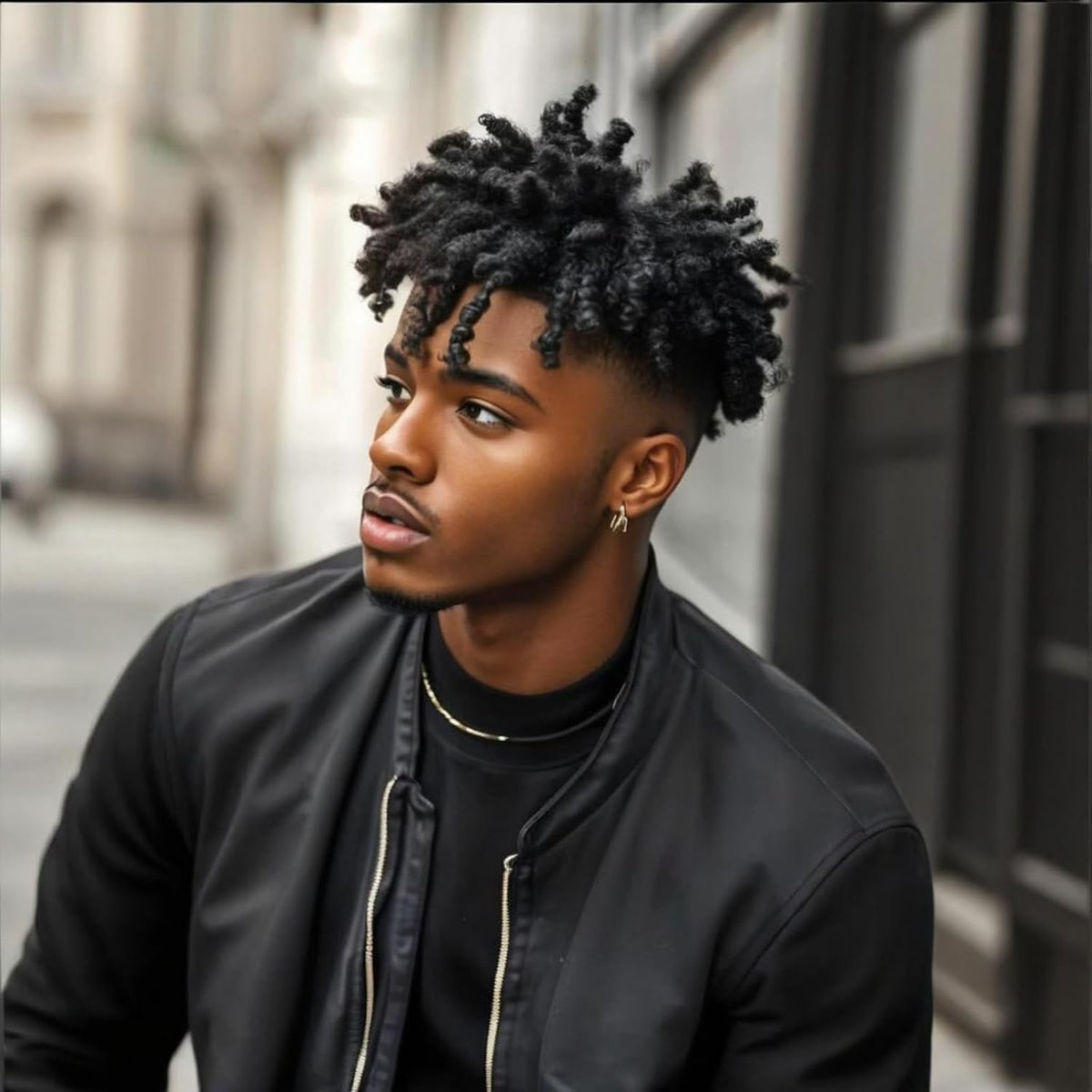 BECUS - Cubrepelo de rastas para hombre, trenzas sintéticas trenzad...