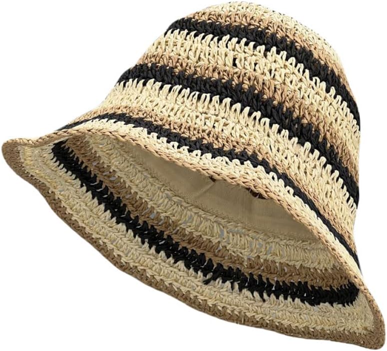 WITHMOONS Sombrero plegable del cubo del bolo del verano del ganchi...