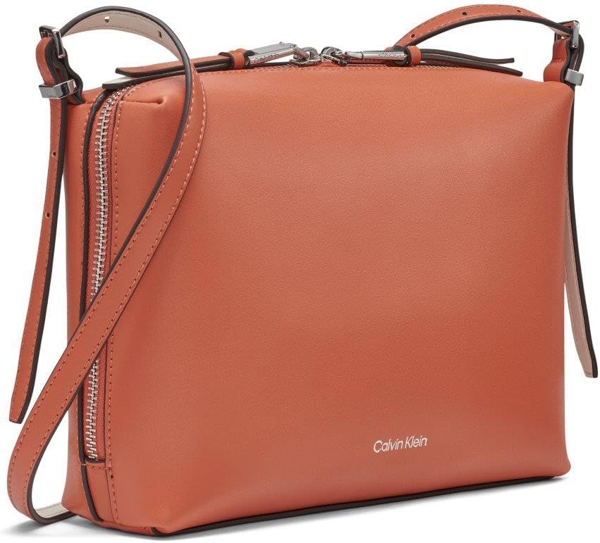 Calvin Klein Lowen Top - Bandolera con cremallera para mujer