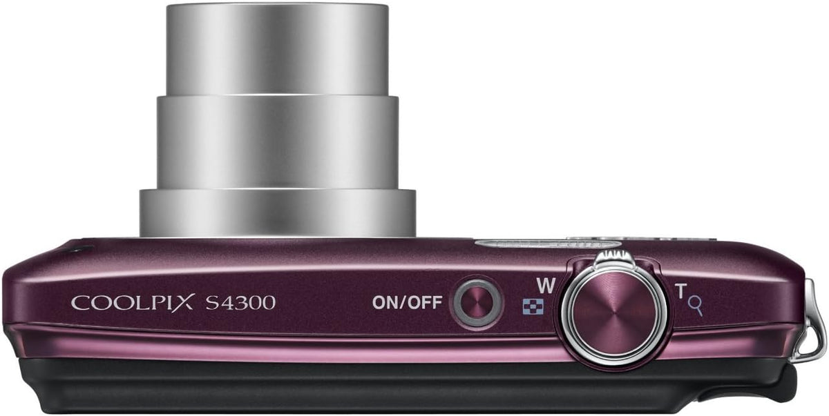 Nikon COOLPIX S4300 Cámara digital de 16 MP con zoom 6x lente de cr...
