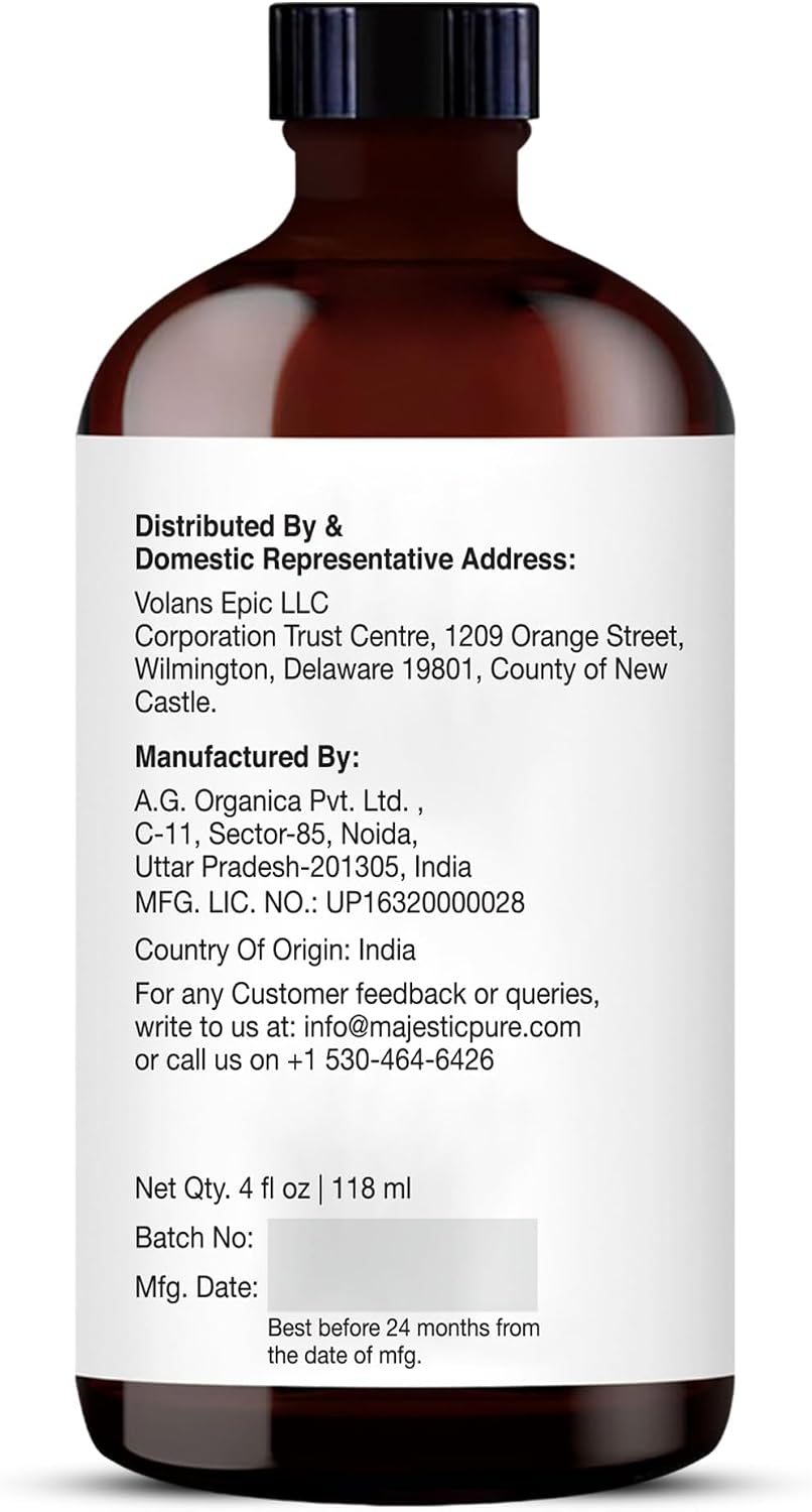 Aceite esencial Majestic Pure con cuentagotas de vidrio - 100% puro...