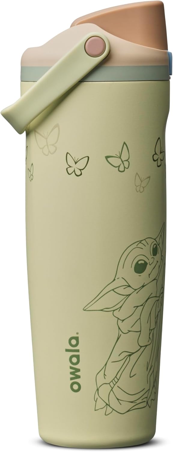 Owala Star Wars FreeSip Sway - Botella de agua aislada de acero ino...