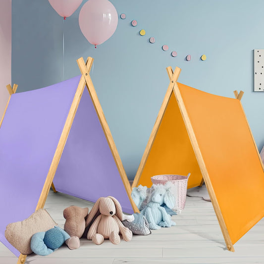 Wesnoy Paquete de 6 Carpas Tipi a Granel, Carpas de Juego para Pija...