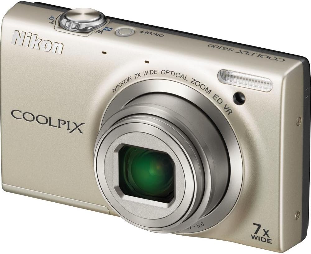 Nikon COOLPIX S6100 - Cámara digital de 16 MP con lente de zoom ópt...