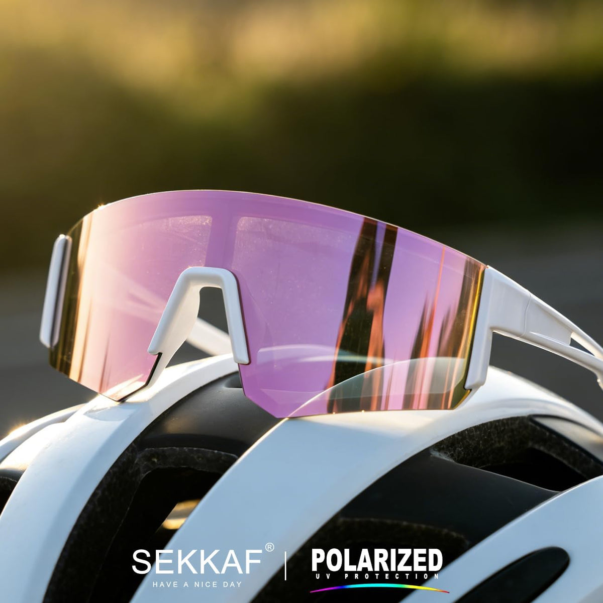 SEKKAF Gafas de sol polarizadas para hombres y mujeres, gafas de so...