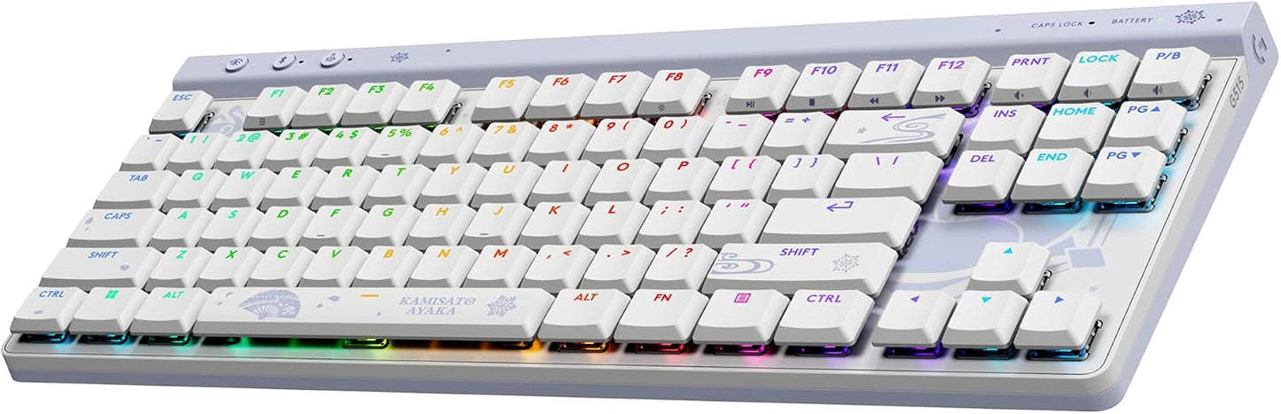 Logitech G Teclado para juegos con cable 515 TKL (táctil) - Genshin...