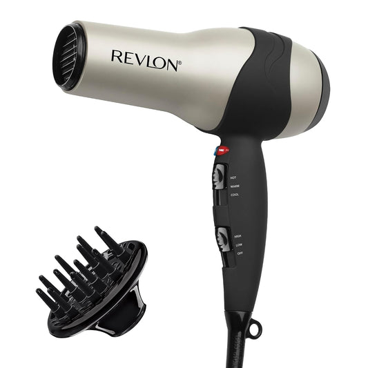 Revlon 1875 W Secador de pelo turbo voluminizador | Diseñado para m...