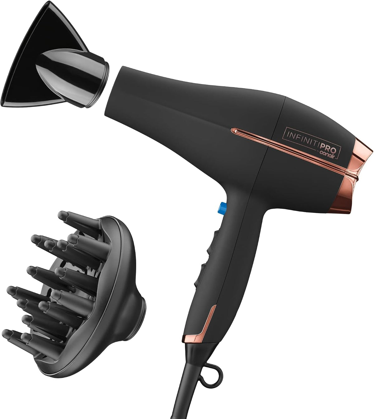 Conair InfinitiPRO - Secador de pelo con difusor y concentrador, 18...