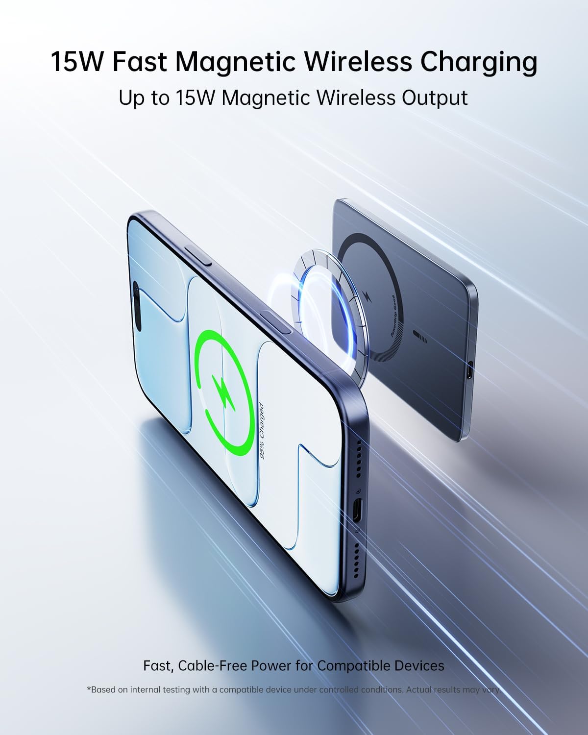iWALK PowerGrip Zero, banco de energía magnético ultraligero de 3.4...