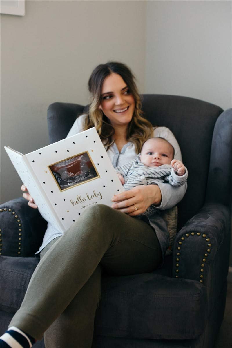 Pearhead Hello Baby First 5 Years Libro de Recuerdos, Recuerdo de B...