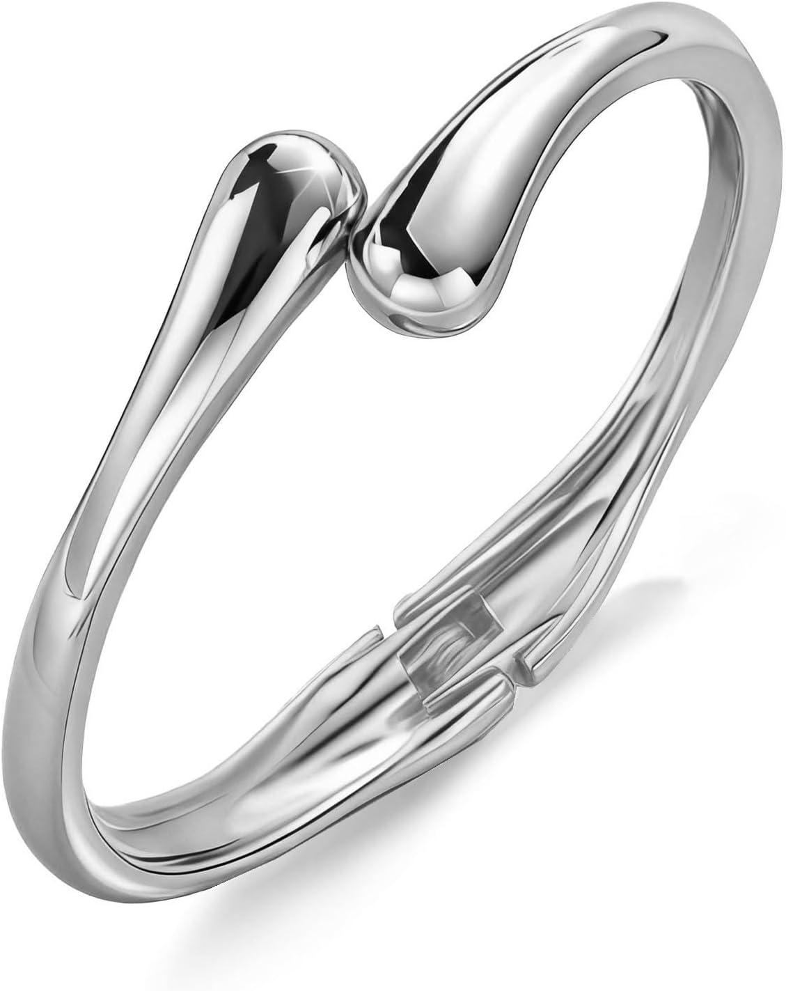 MTINAPS Brazalete de oro para mujeres y adolescentes, pulsera de mo...