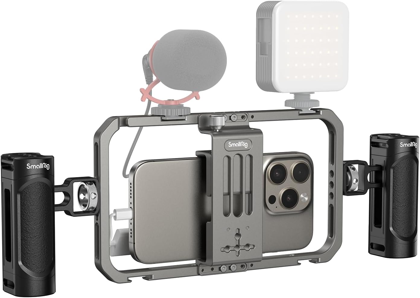SmallRig Jaula universal para teléfono, kit de aparejo de video par...