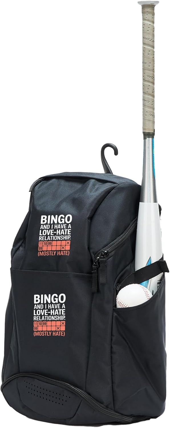 Cita de relación de bingo - Deporte divertido de bingo Mochila