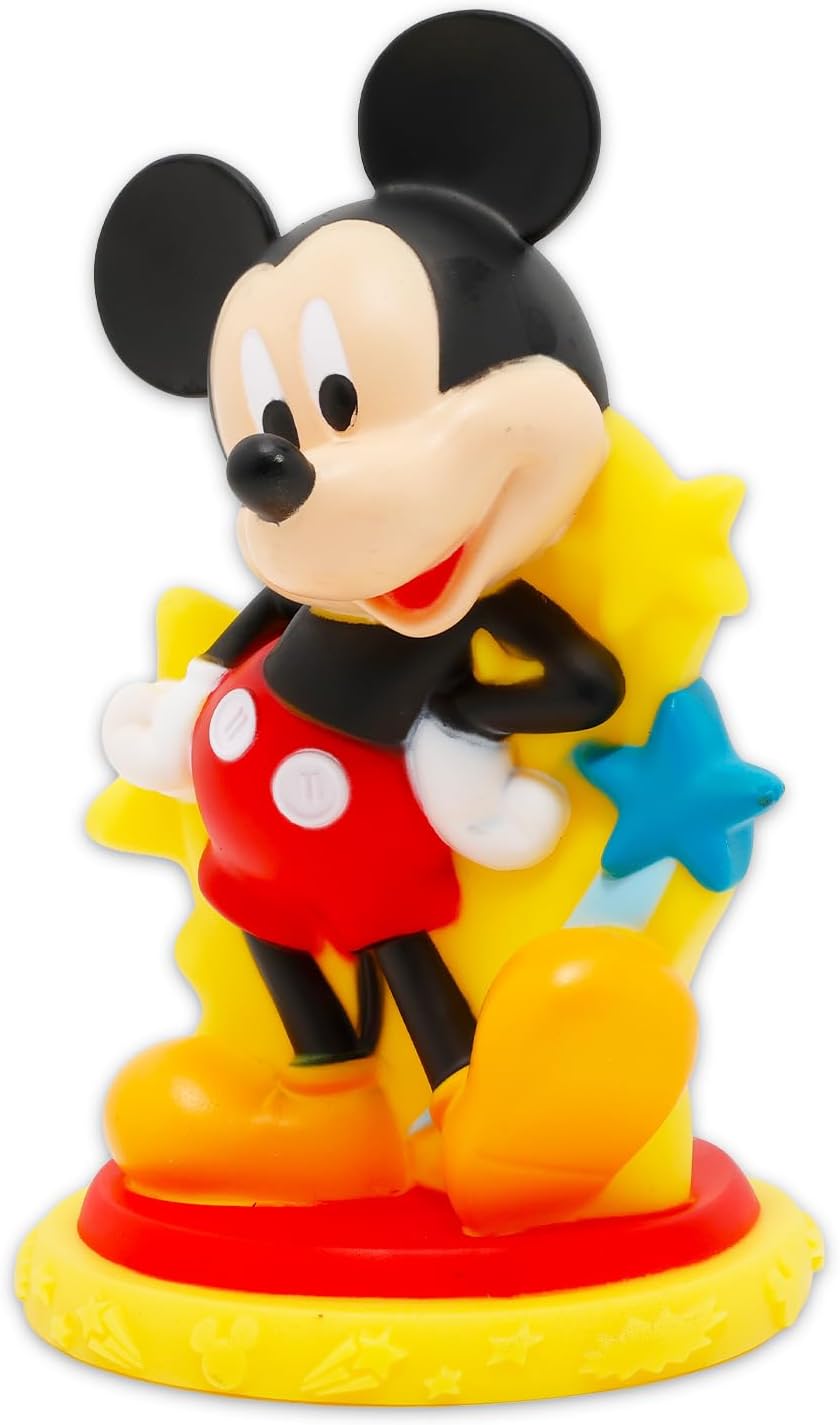 Mickey Mouse - Alcancía para niños, paquete con tarro de ahorro de...