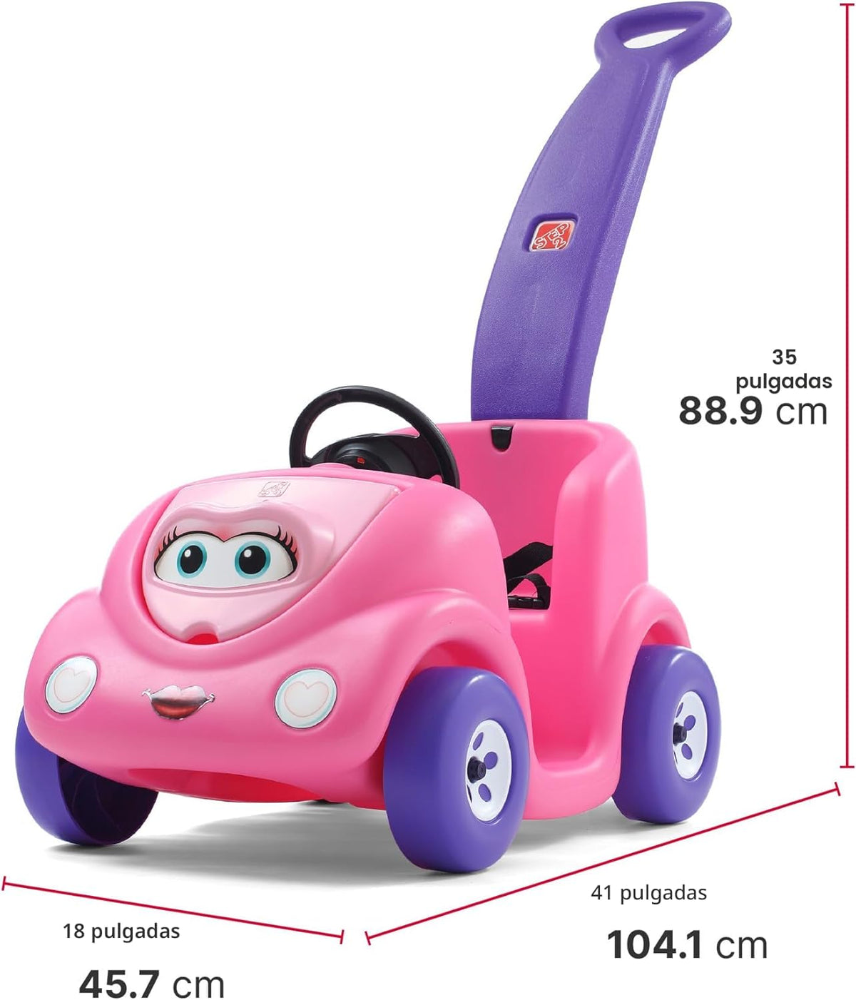 Buggy para empujar, Step2, edición de aniversario, color rosa