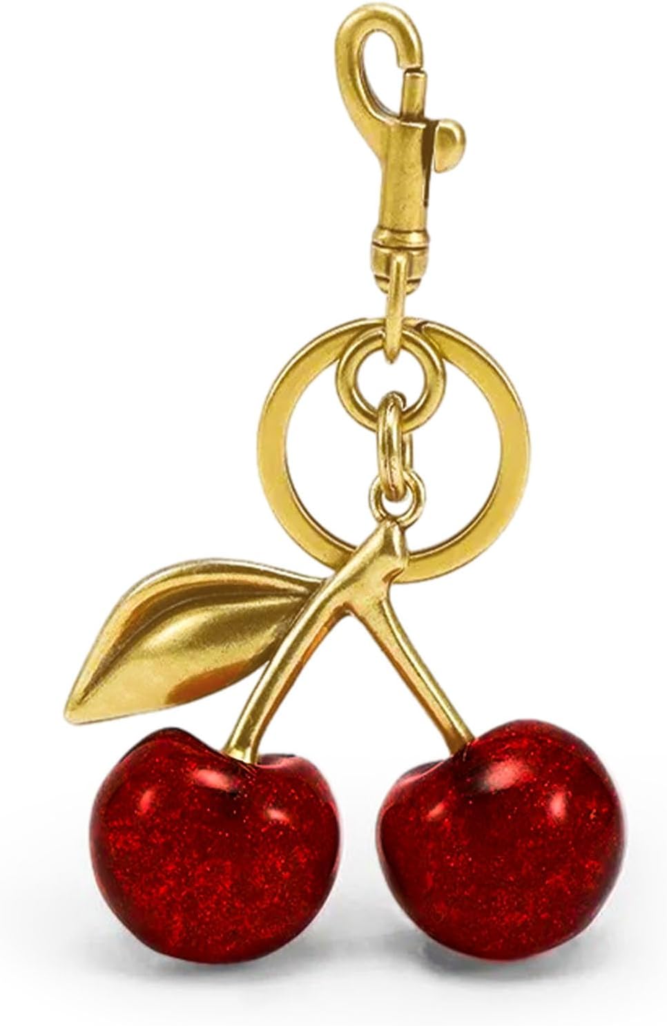 Llavero FASTFAIRY con dijes de cereza para bolso: llaveros para muj...