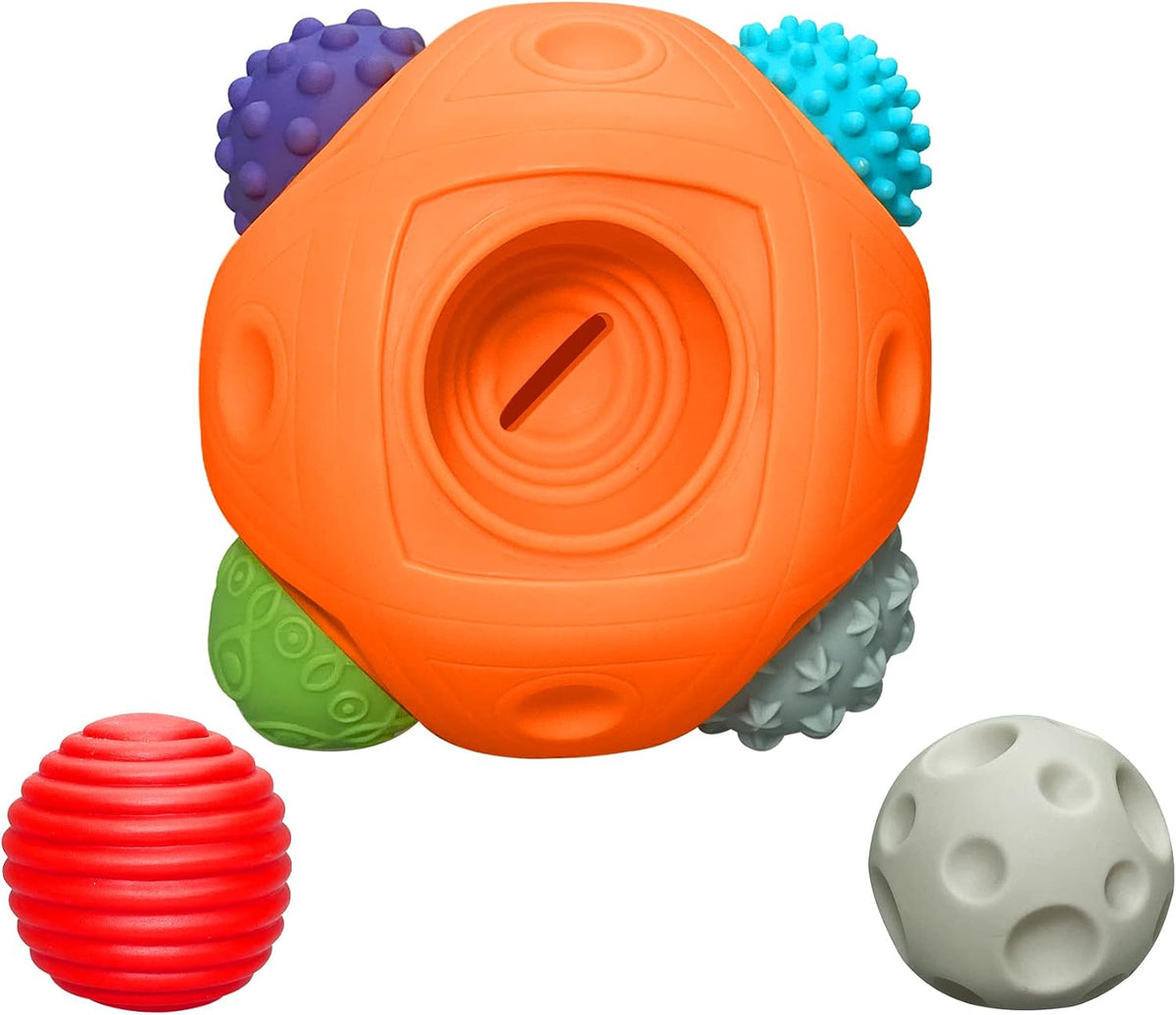 Pelotas sensoriales para niños pequeños de 1 a 3 años, juguetes Mon...