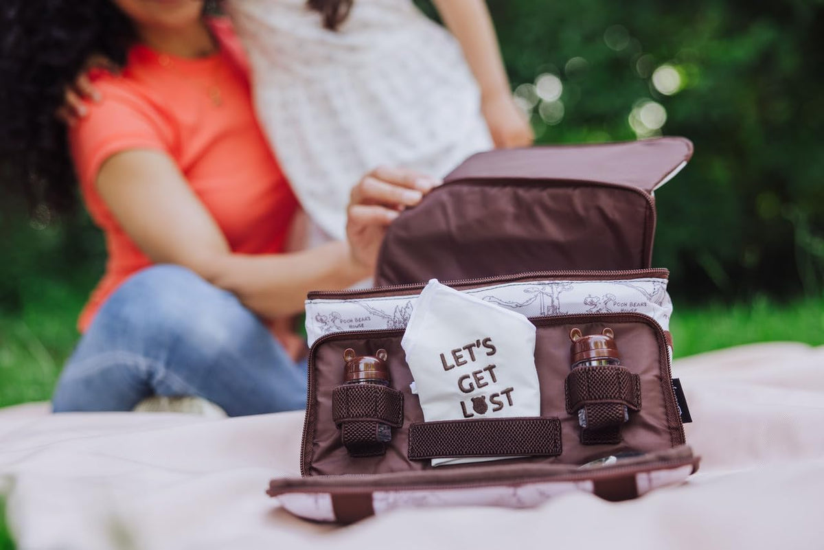 Picnic TIME Disney - Lonchera térmica con diseño de Winnie The Pooh...