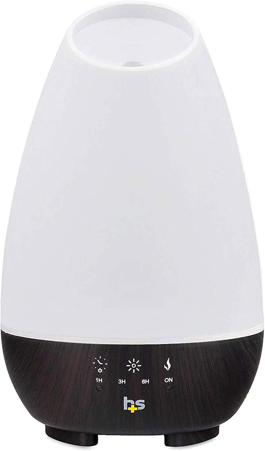 HealthSmart - Difusor de aceite esencial, 500 ml, cobertura para ha...
