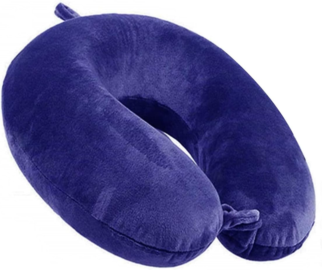 GDEOUP Almohada de viaje \u2013 Almohada de apoyo de espuma viscoel...