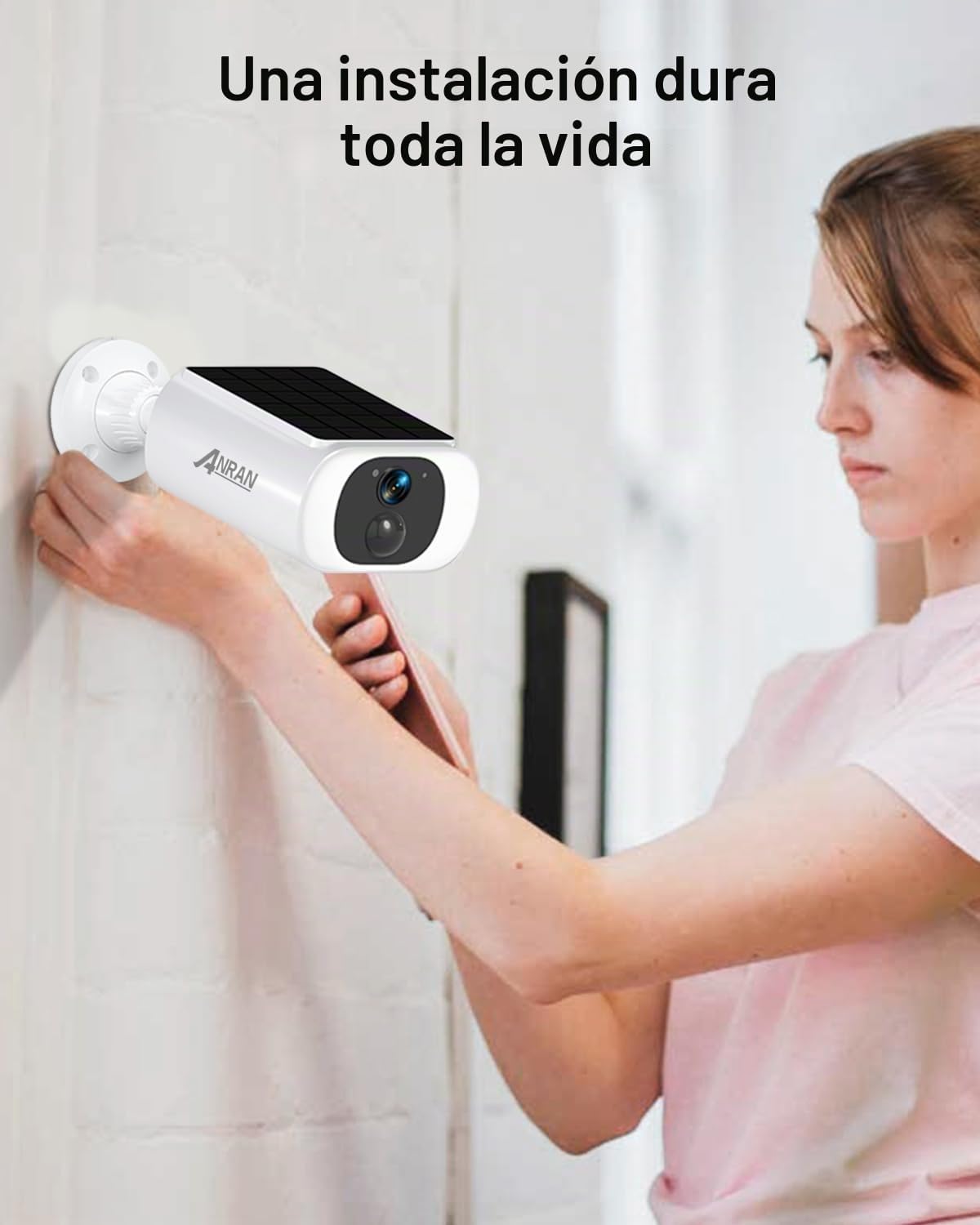 ANRAN Cámaras 2K para Seguridad del Hogar al Aire Libre, Cámaras de...