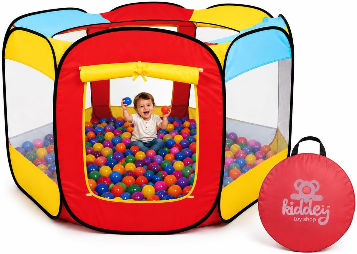 Tienda de juegos para niños, pelotero de Kiddey, casa de 6 caras pa...