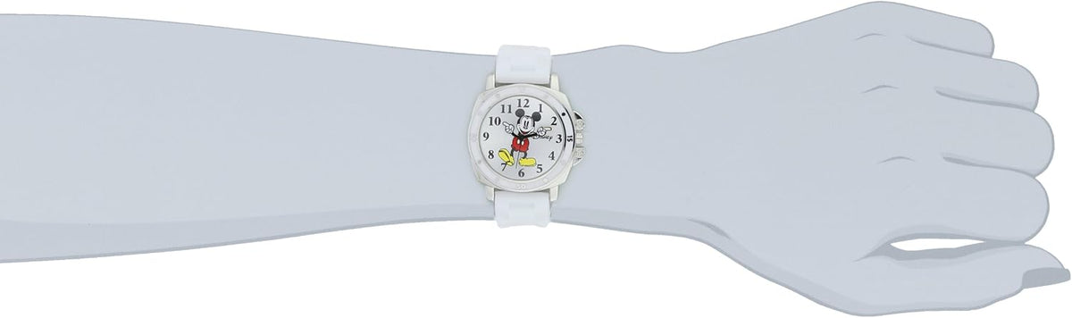 Disney Accutime MK1103 - Reloj de Mickey Mouse para niños con banda...