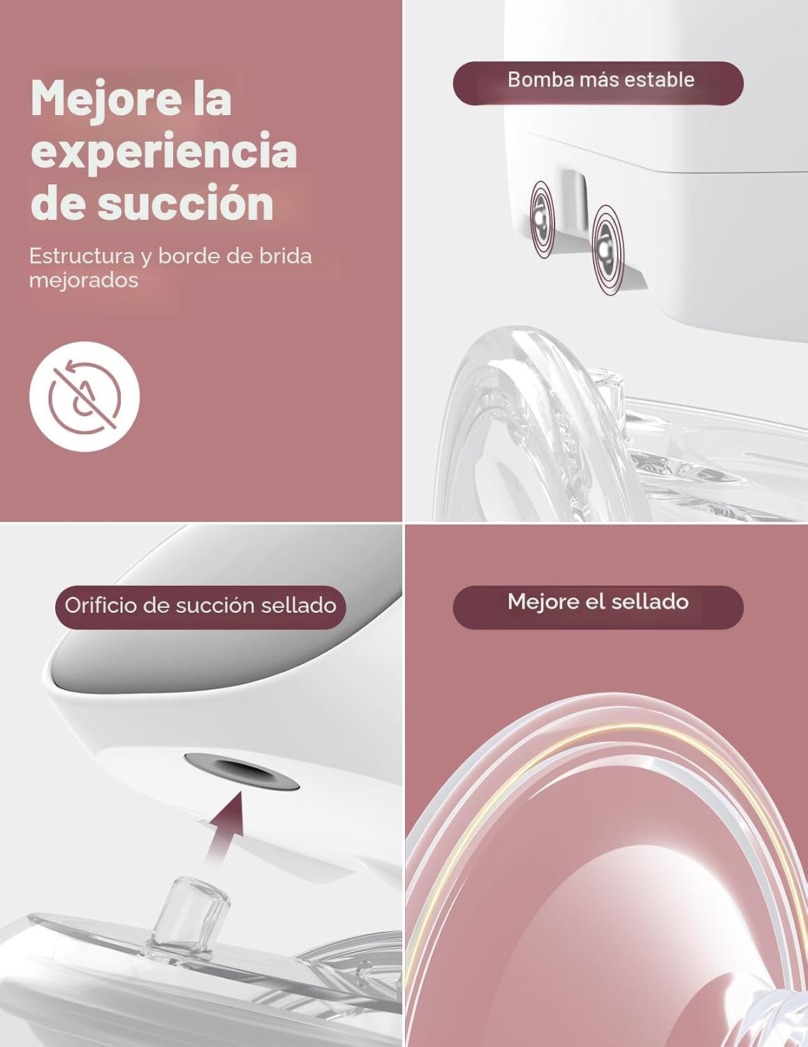 Momcozy S9 Pro - Extractor de leche portátil manos libres, 0.945 in...