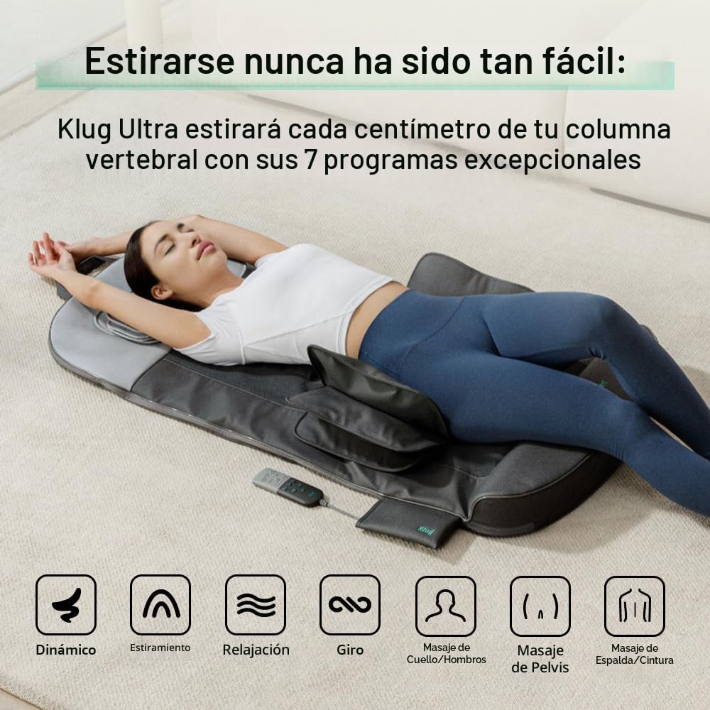 Masajeador de Estiramiento Ultra Klug, Estera de Estiramiento Autom...