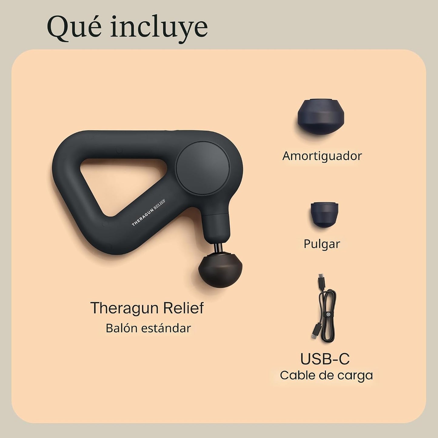 TheraGun Therabody - Pistola de masaje de alivio | para comodidad d...