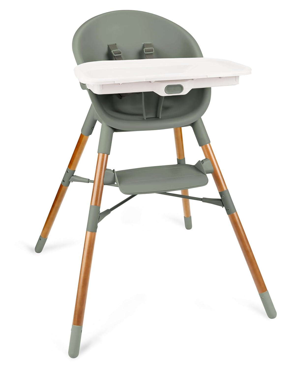Skip Hop Silla alta convertible 4 en 1 para bebé, EON, Thyme