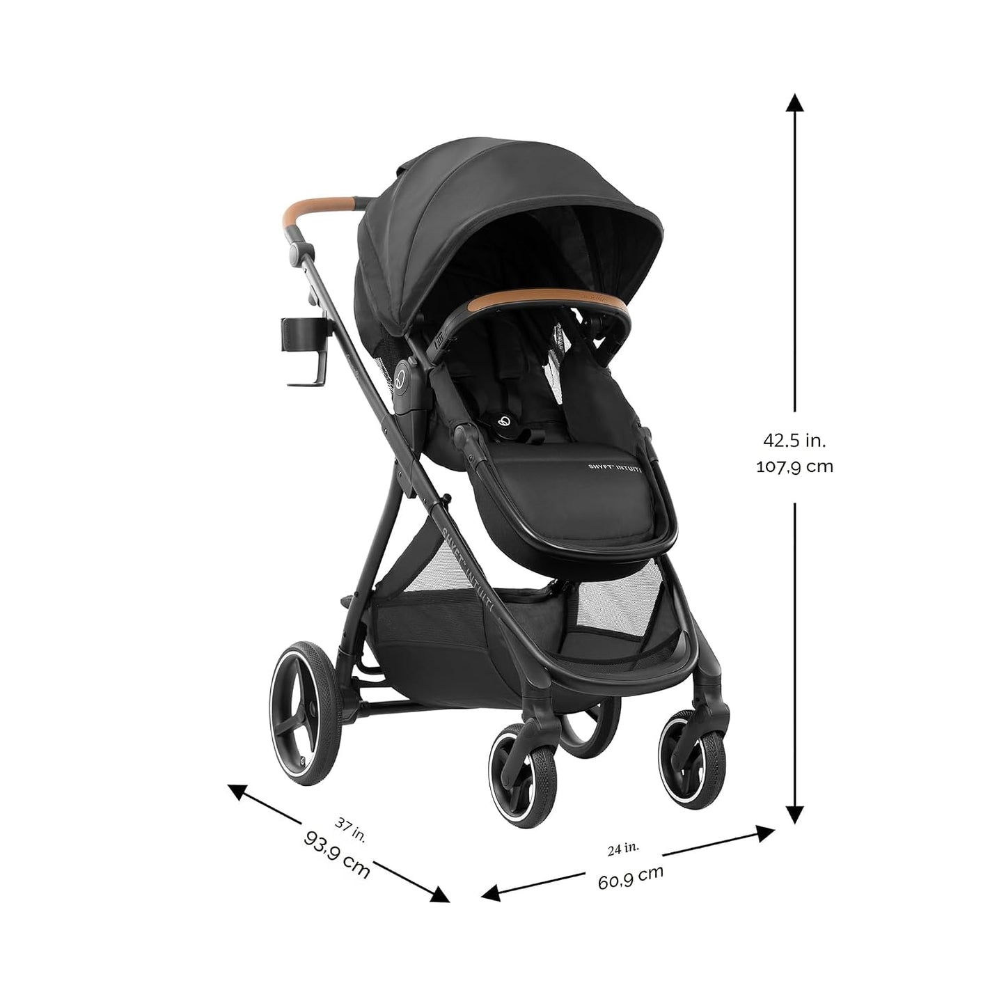 Evenflo Sistema de viaje Shyft Intuiti con asiento infantil LiteMax...