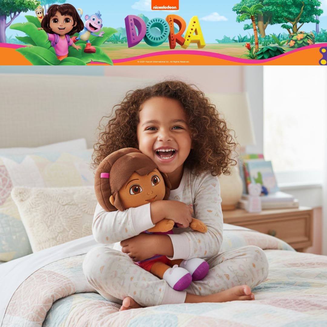 Franco Dora The Explorer Dora Cuddle Pillow Buddy, ropa de cama par...