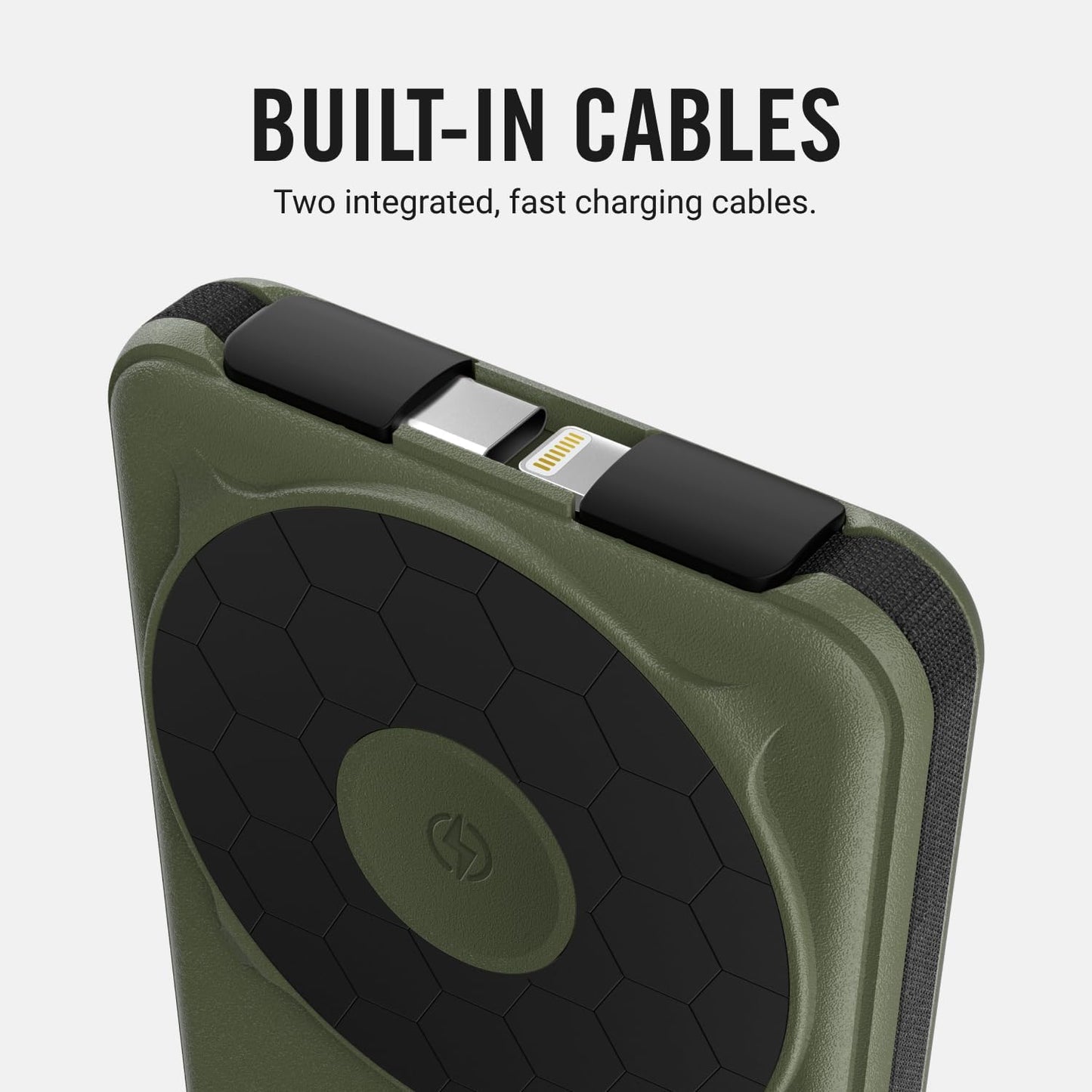 Ridge - Batería magnética de 20 W, 10,000 mAh, carga rápida, compat...