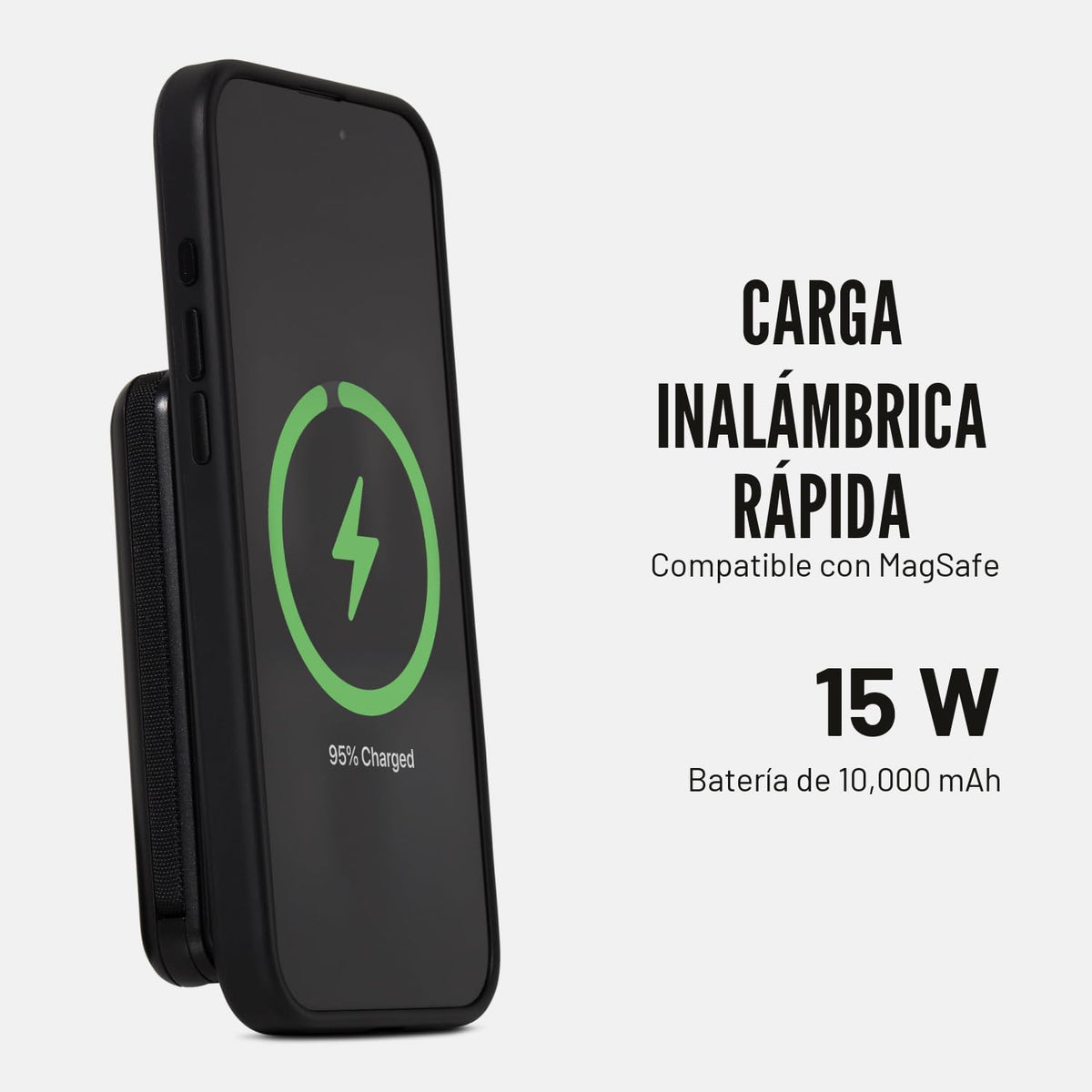 Ridge - Batería magnética de 20 W, 10,000 mAh, carga rápida, compat...