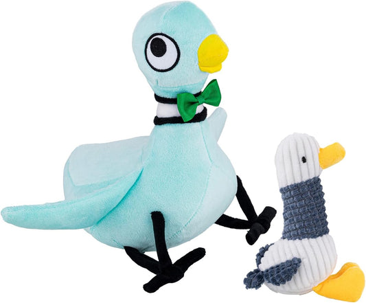2 piezas de juguete de peluche de paloma, peluche de paloma con peq...