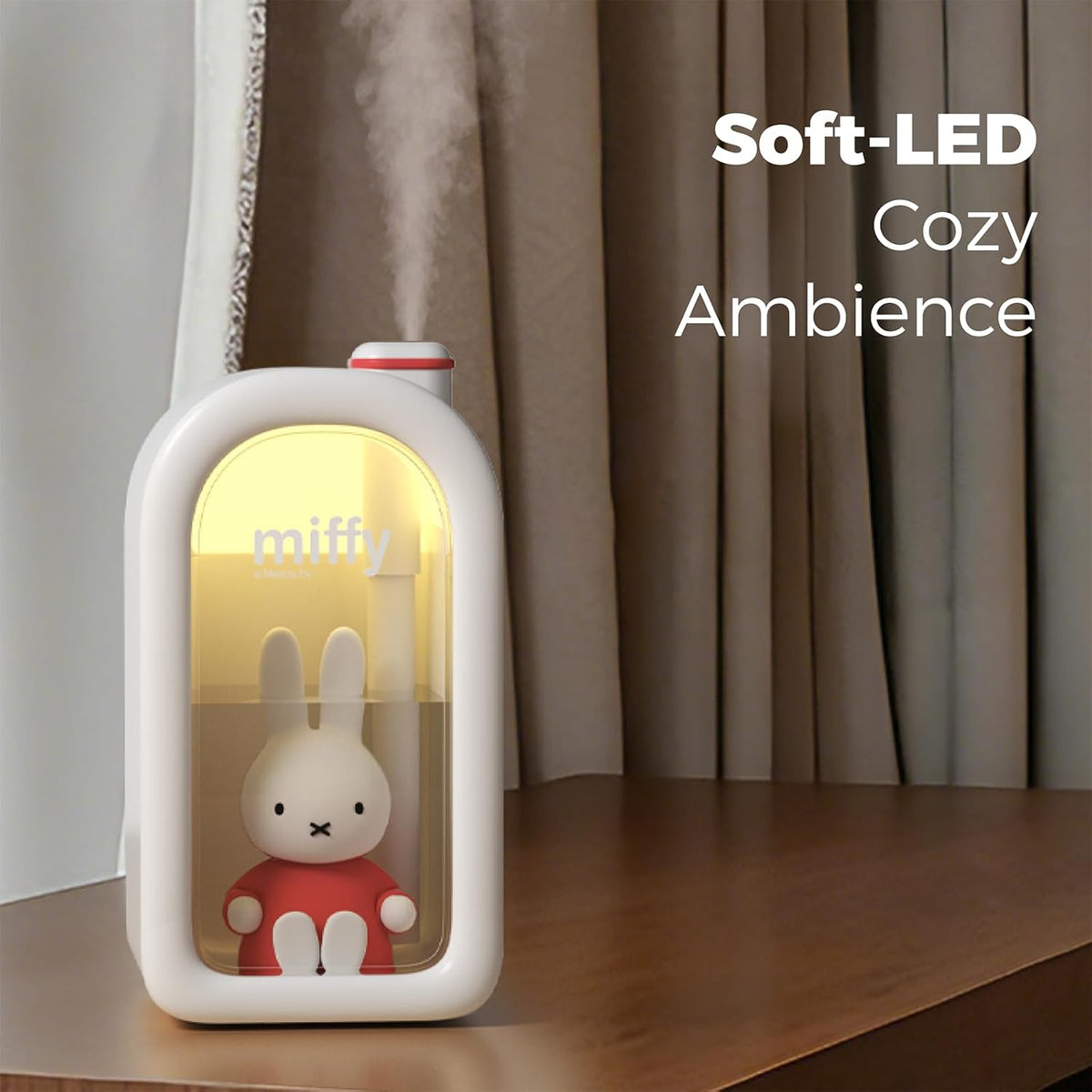 Mipow X Miffy Humidificador de niebla fría \u2013 Humidificador ult...