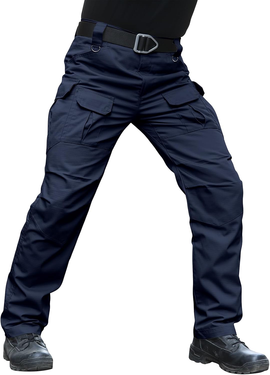 Hiwise Pantalones tácticos elásticos para hombre, resistentes al ag...