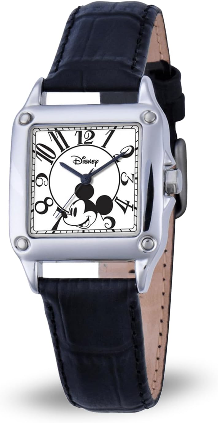 Disney Reloj de Mickey Mouse con licencia oficial, elegante e inspi...