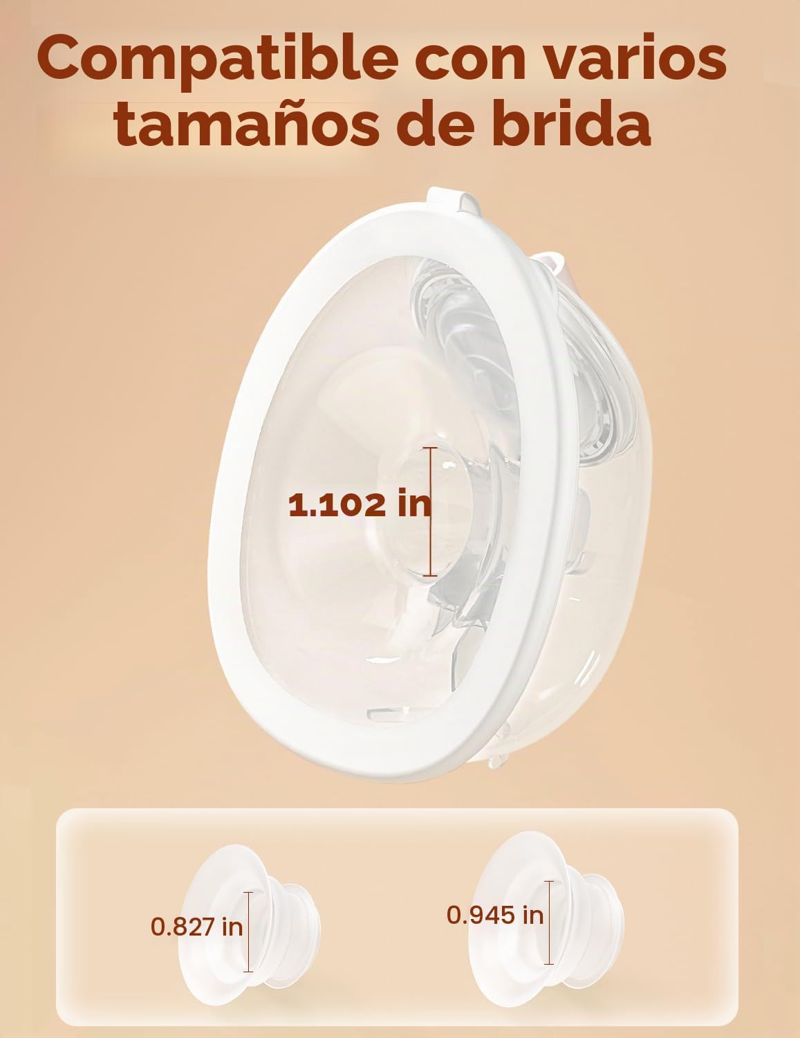 NCVI Extractor de leche portátil ultraligero con manos libres, saca...