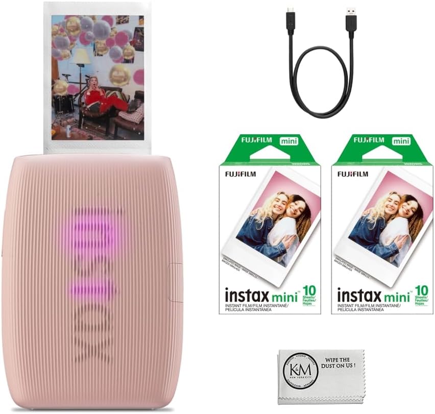 Fujifilm INSTAX Mini Link 3 - Impresora para smartphone | Paquete d...